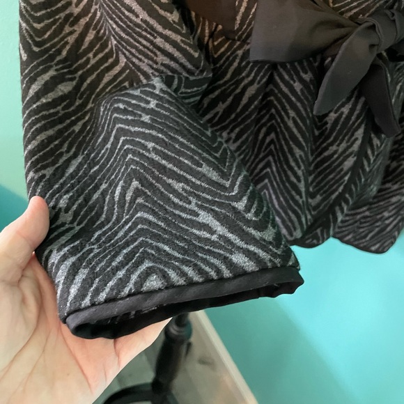 Sandro wool like animal print coat - Picture 3 of 6